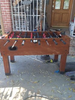 Foosball mini soccer table