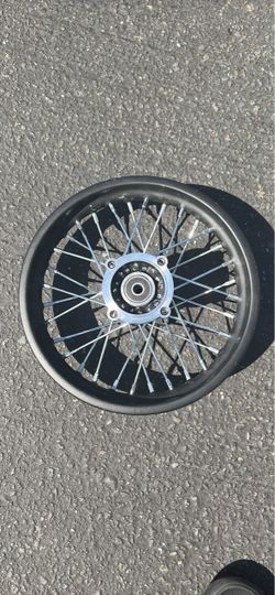 12-Inch emoto/dirt bike Spoked Wheel Rim