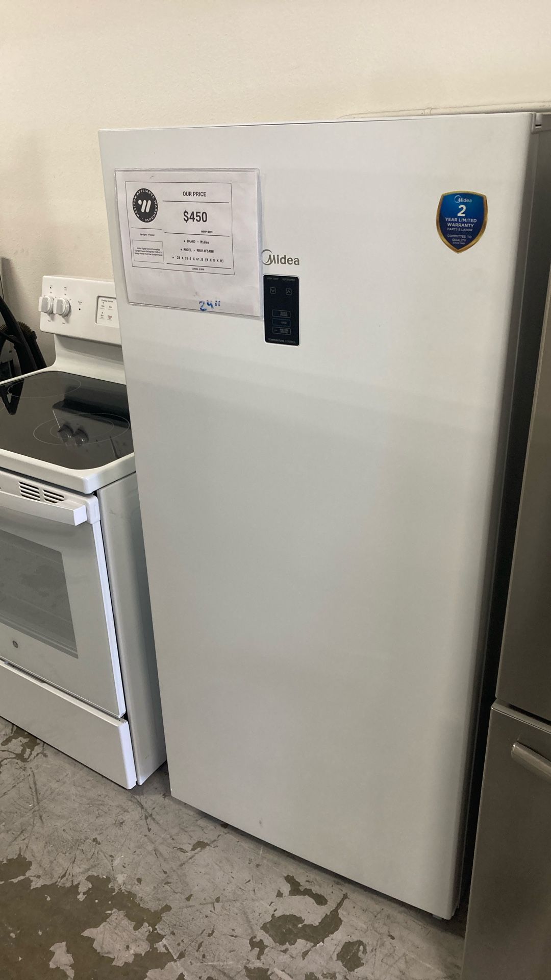 Midea Convertible Freezer Or Fridge