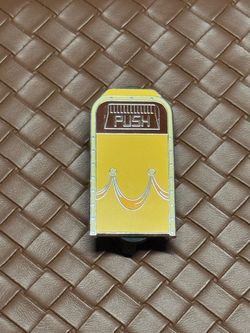 Belle Trash Can Pin