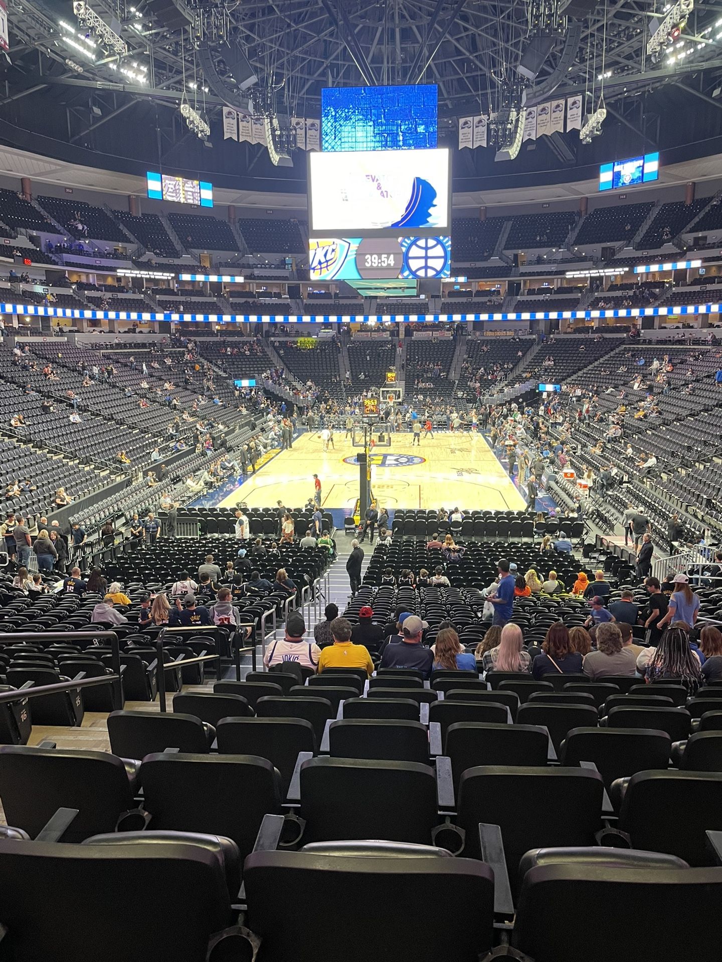 Warriors Vs Nuggets Tickets 2/2 Section 112 Row 20