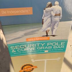 Security Pole & Curve Grab Bar