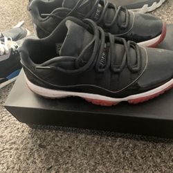 Jorden Retro 11s Size 11 Bred Lows