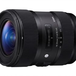 Sigma 18-35mm f/1.8 DC Art Lens