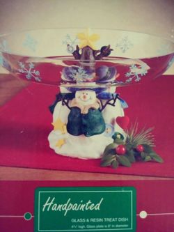 Kohl's Christmas treat dish