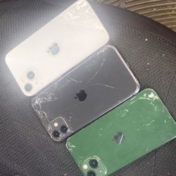 3  iPhones For Parts Only 