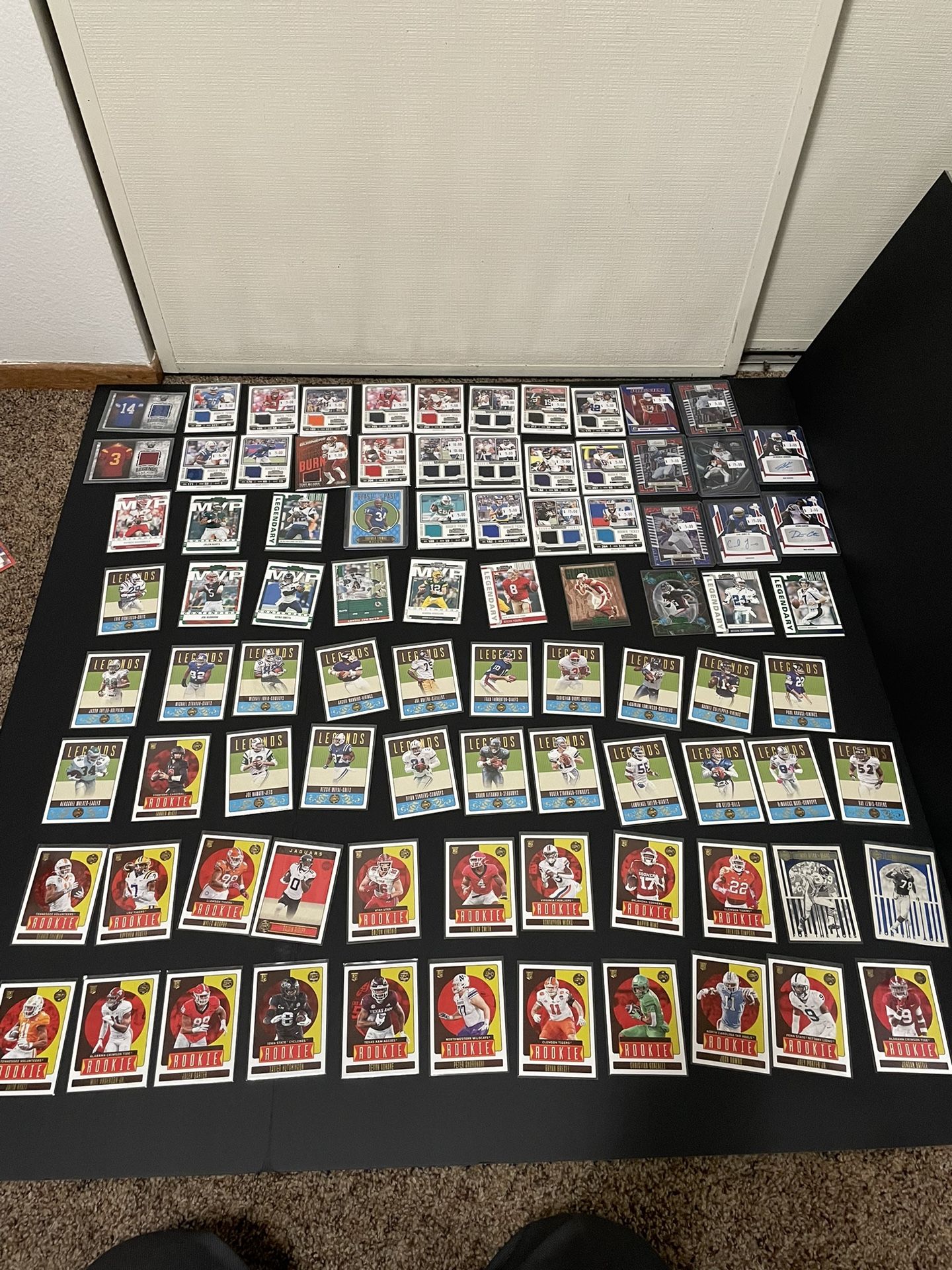 87 Football Trading Cards