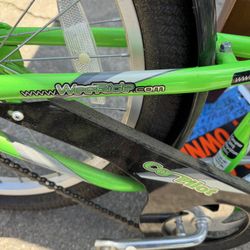 Used Weeride Bike Copilot Rear Mount Carrier- Green