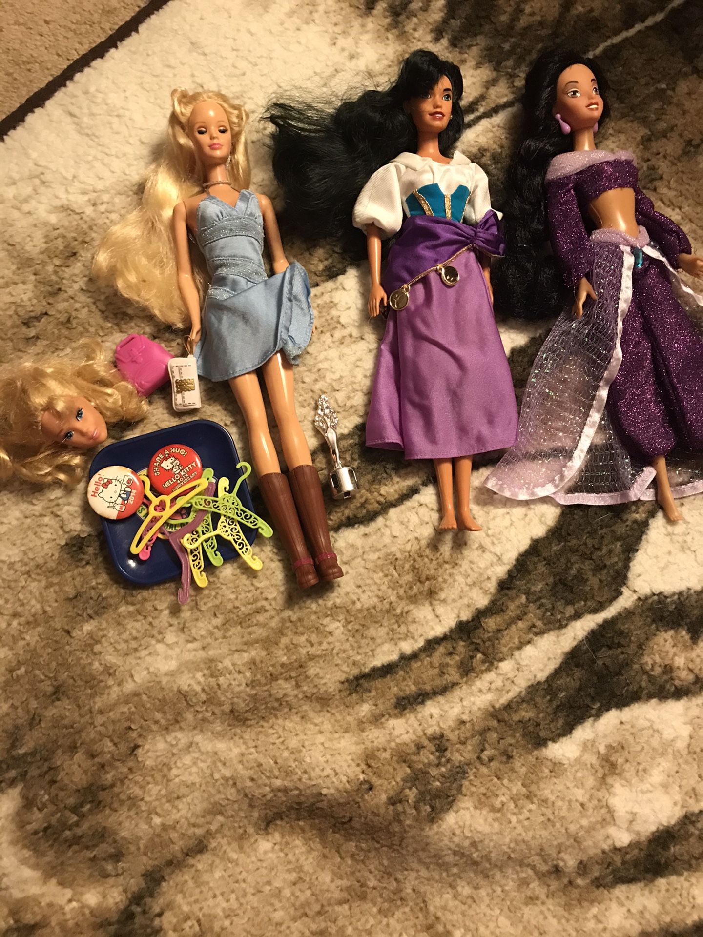 Disney princesses vintage Barbie