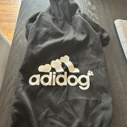 "Adidog" dog sweatshirt size xl 