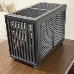 3D Printed SFF Mini ITX PC Computer Case 2 slot GPU SFX Black Iron Gray Metallic