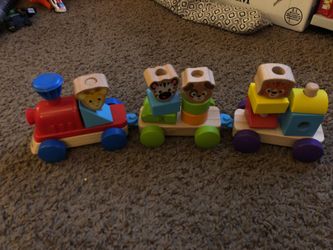 Baby block train