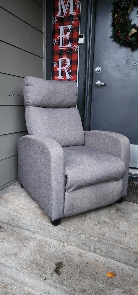 Grey Recliner