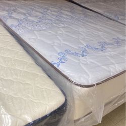 🔥NEW FULL SIZE DOUBLE SIDED EXTRA FIRM DELUXE MATTRESS W.BOXSPRING INCLUDED 🔥 SAVE BIG 🔥 HABLAMOS ESPAÑOL ⚜️ ENTREGA DISPONIBLE ✔️ 🔥SAVE BIG🔥