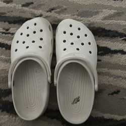 White Crocs