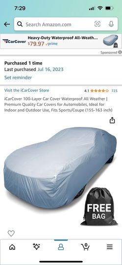 Car Cover For a Coupe Car