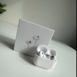AirPods Pro Generation 2 | Box + Charging Cable & Case Included