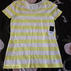 Juicy Couture Short Sleeve Top With Gem Accents Size XSmall 