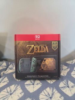 Nintendo Switch 2 Legend of Zelda Ocarina of Time special edition console