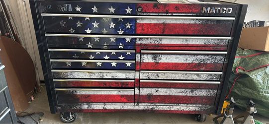 Matco Tool Box American Flag Edition