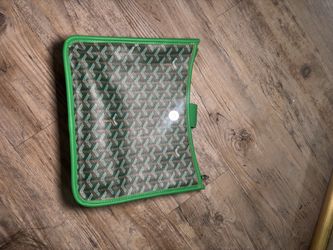 Goyard Green Clutch Pouch