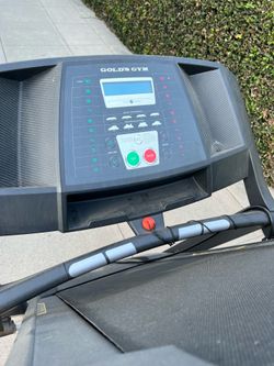 Golds gym treadmill - incline
