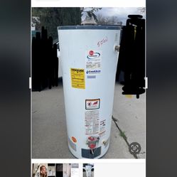 50 Gallones Gas Water Heater 