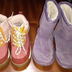 ZARA And UGS Girls Warm Winter Boots 