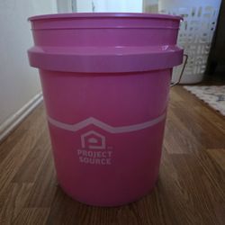 Pink Lowe's Bucket