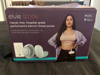 Elvie Stride Hands-Free Double Electric Breast Pump w/ Original Box