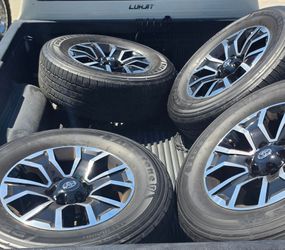 Toyota OEM Wheels with Tires – Set of 4