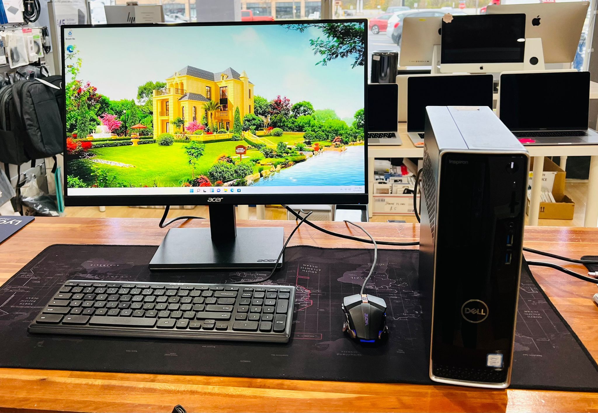 Dell Inspiron 3470 PC i3-8100 3.60Ghz 8GB 1TB Windows 11