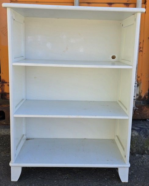 IKEA Bookcase, White, 36"×26 1/2"×13", 3 Shelves Solid Sturdy Office Bedroom