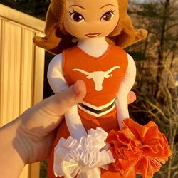 Bleacher Creatures | Texas Longhorns Cheerleader Plush Doll