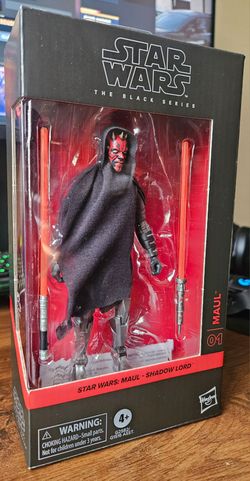 Star Wars Maul Shadow Lord Black Series