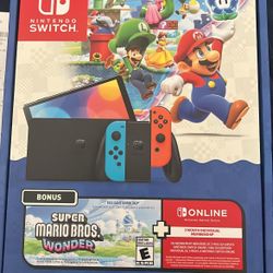 Nintendo Switch Bundle Super Mario bros (new)