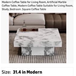 Modern Coffee Table  $40