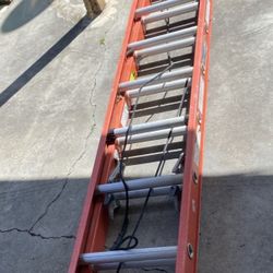 24’ Fiberglass Extension Ladder 