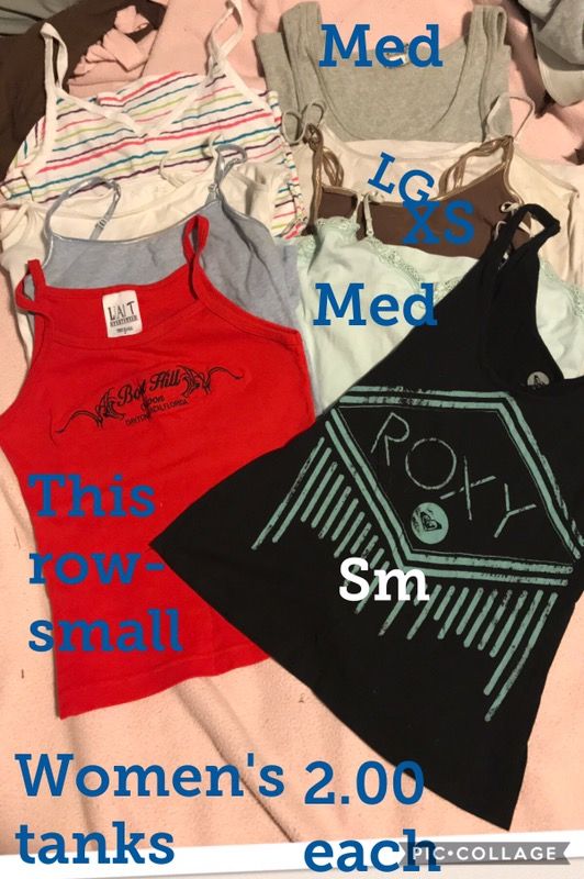 Women's and girls tops