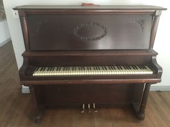 RARE: Antique Krakauer Bros. upright piano