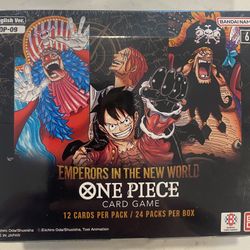 One Piece Emperors In The New World OP 09 Booster Box