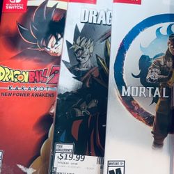 Set Of Nintendo Switch Games