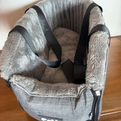 Pet Car Center Console Elevated Armrest Seat Carrier Dog Puppy