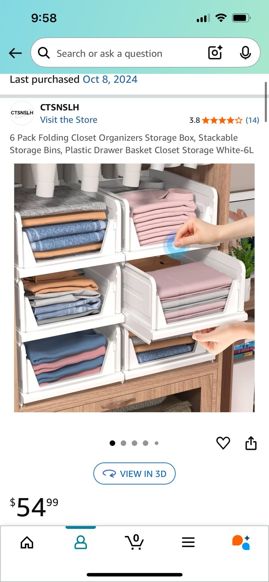 Collapsible Drawers