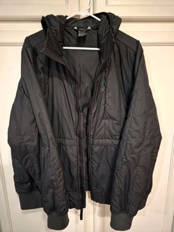 5.11 XL Black Quilted Hooded Puffer Jacket