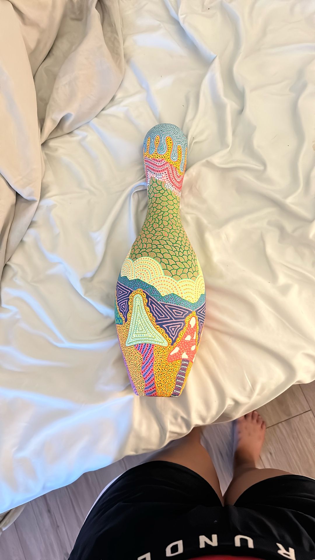 Bowling Pin With Designs