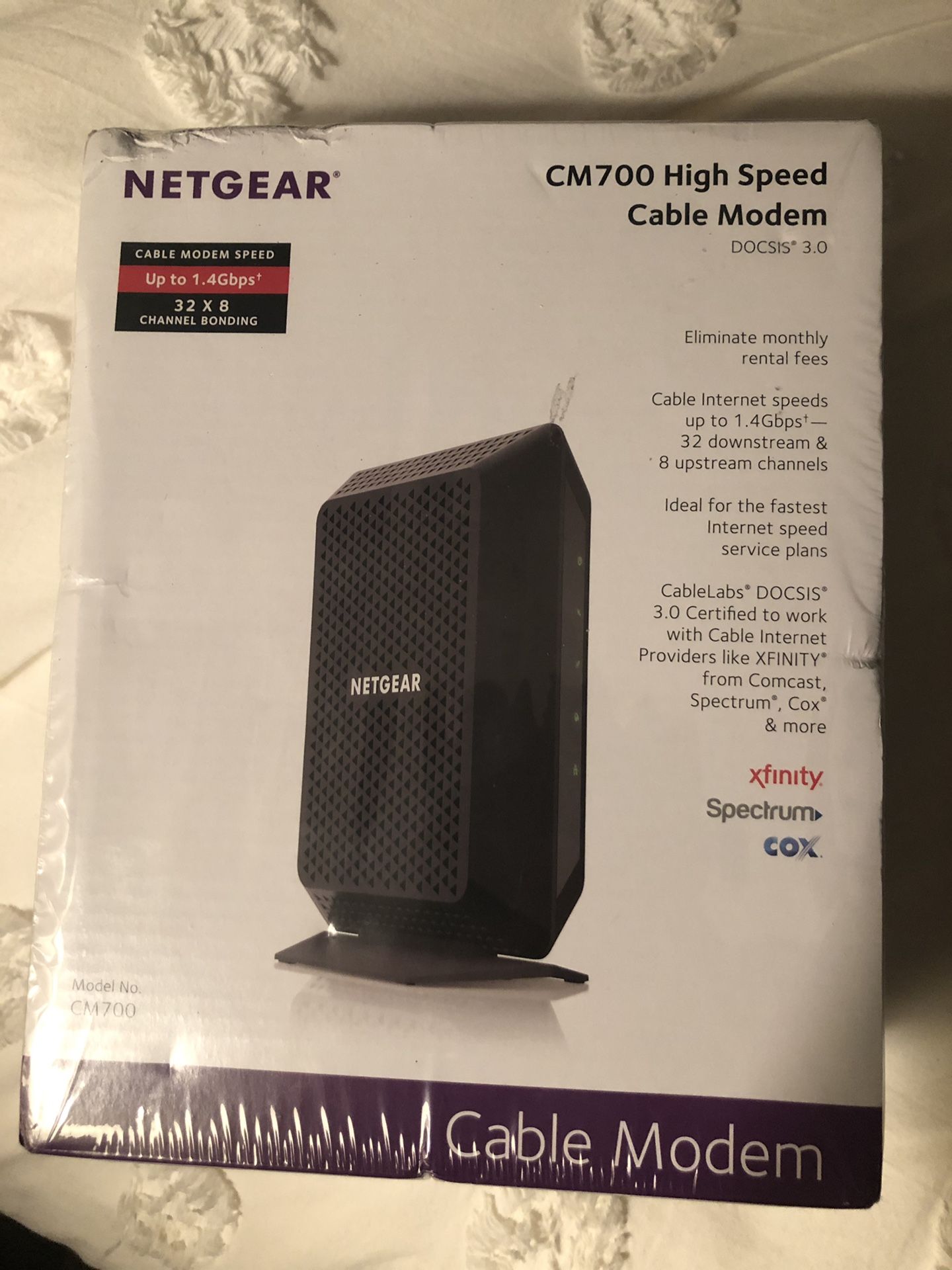 Netgear cm700 high speed cable modem