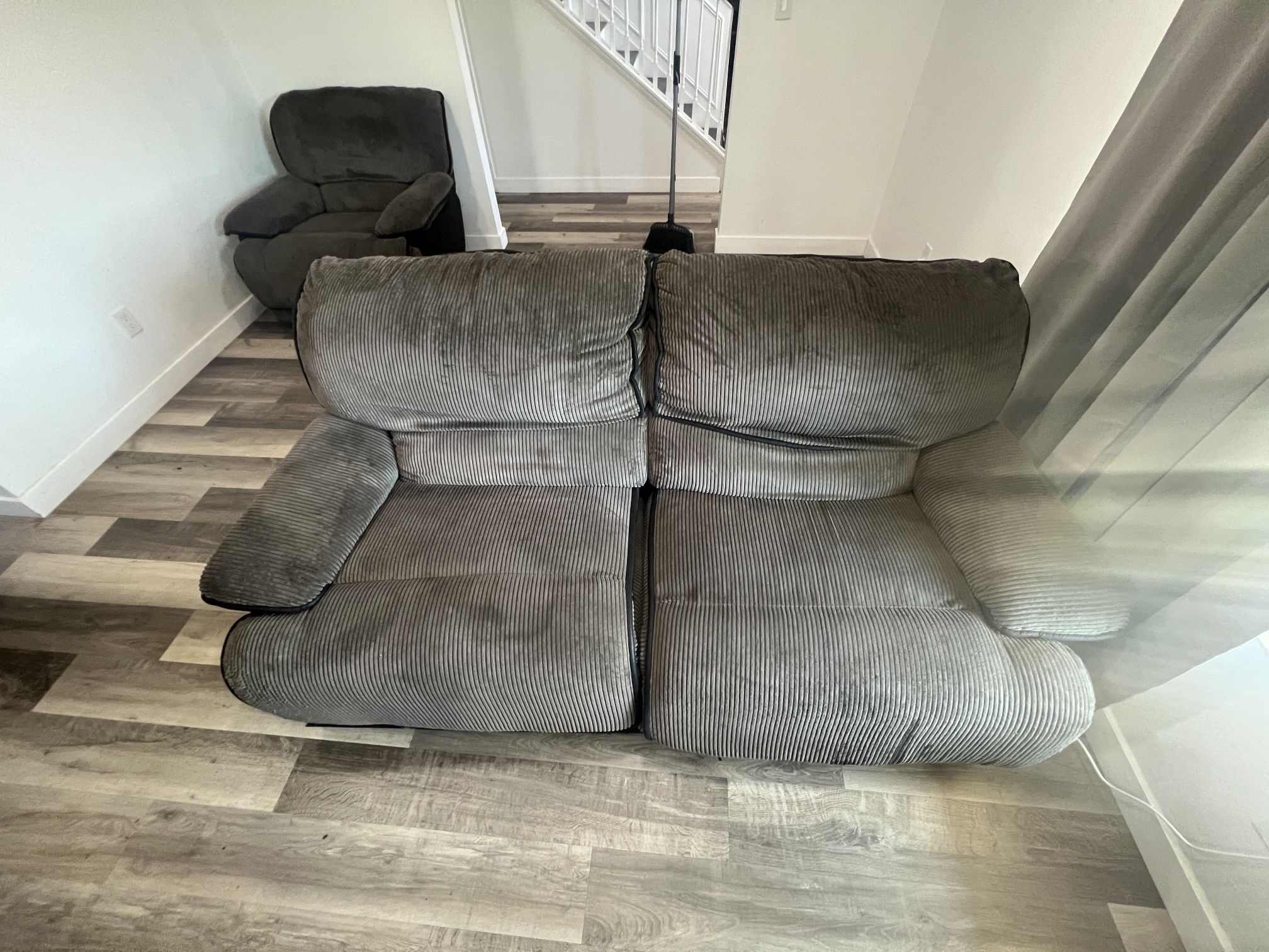 6 Piece, Electric Reclining Couches , Oversized Large (Used)