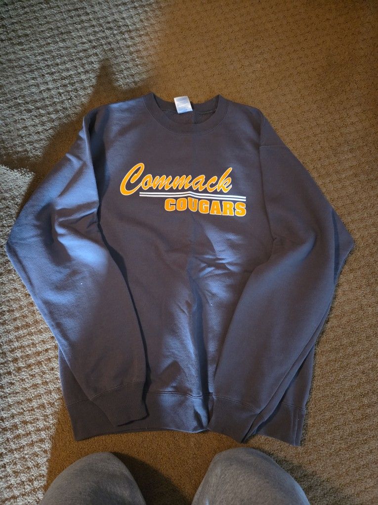 Commack Cougar Long Sleeve Sweatshirt
