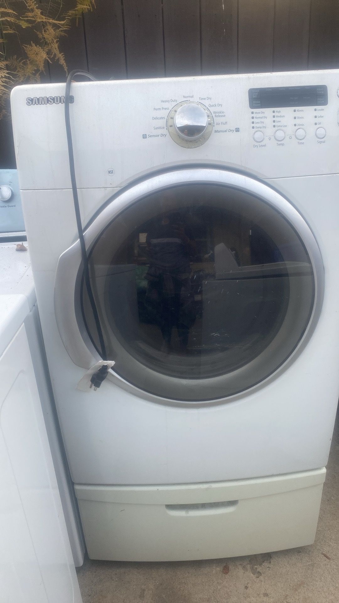 Samsung Gas Dryer Unknown Condition